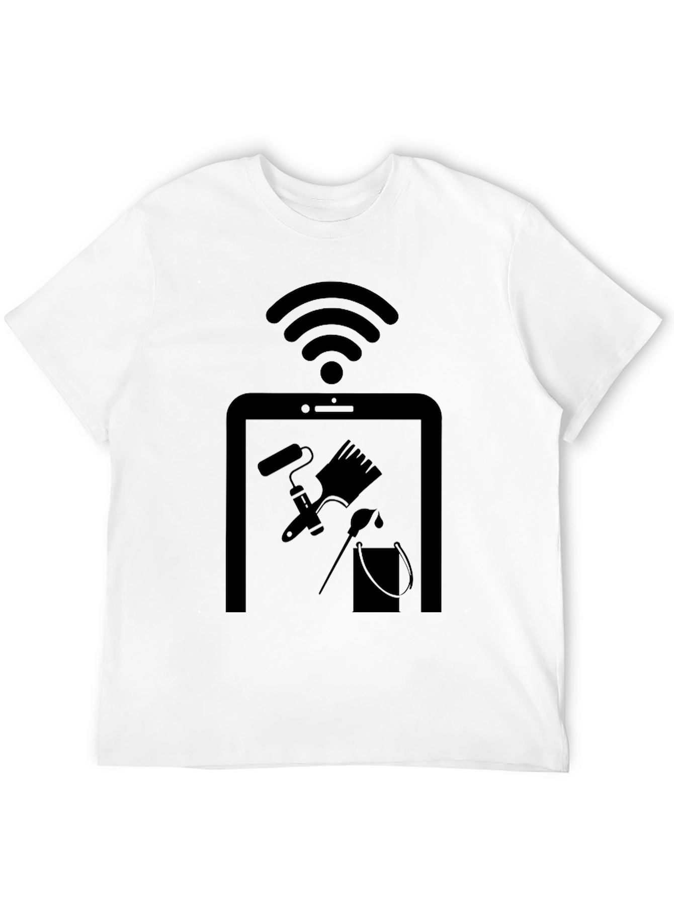 Painter App T-Shirt - Modern DIY Design