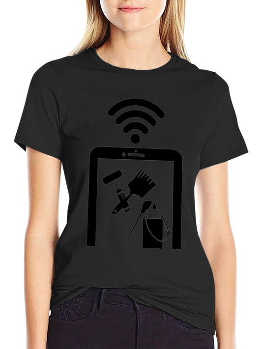 Painter App T-Shirt - Modern DIY Design