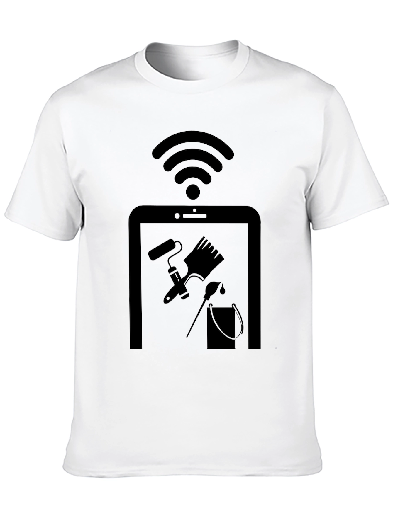 Painter App T-Shirt - Modern DIY Design