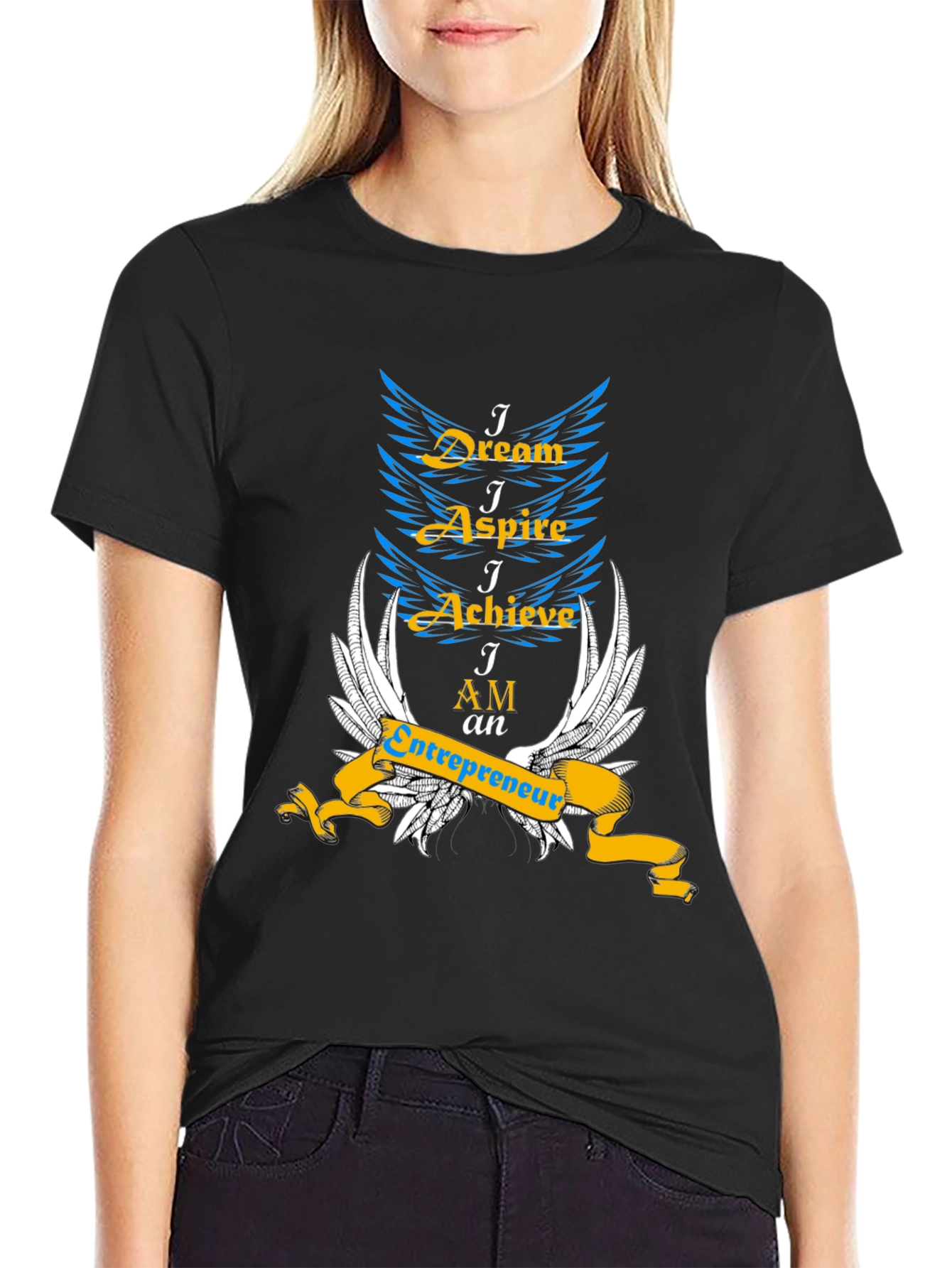 Dream Aspire Achieve Entrepreneur T-Shirt
