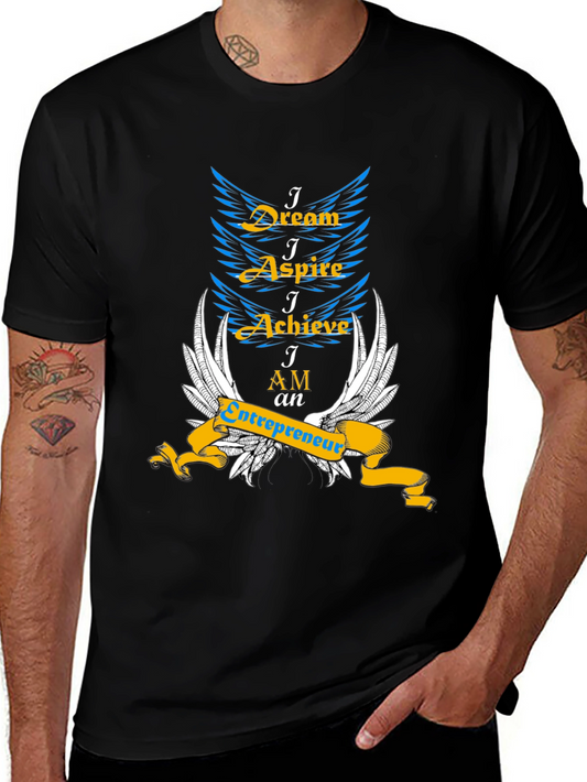 Dream Aspire Achieve Entrepreneur T-Shirt
