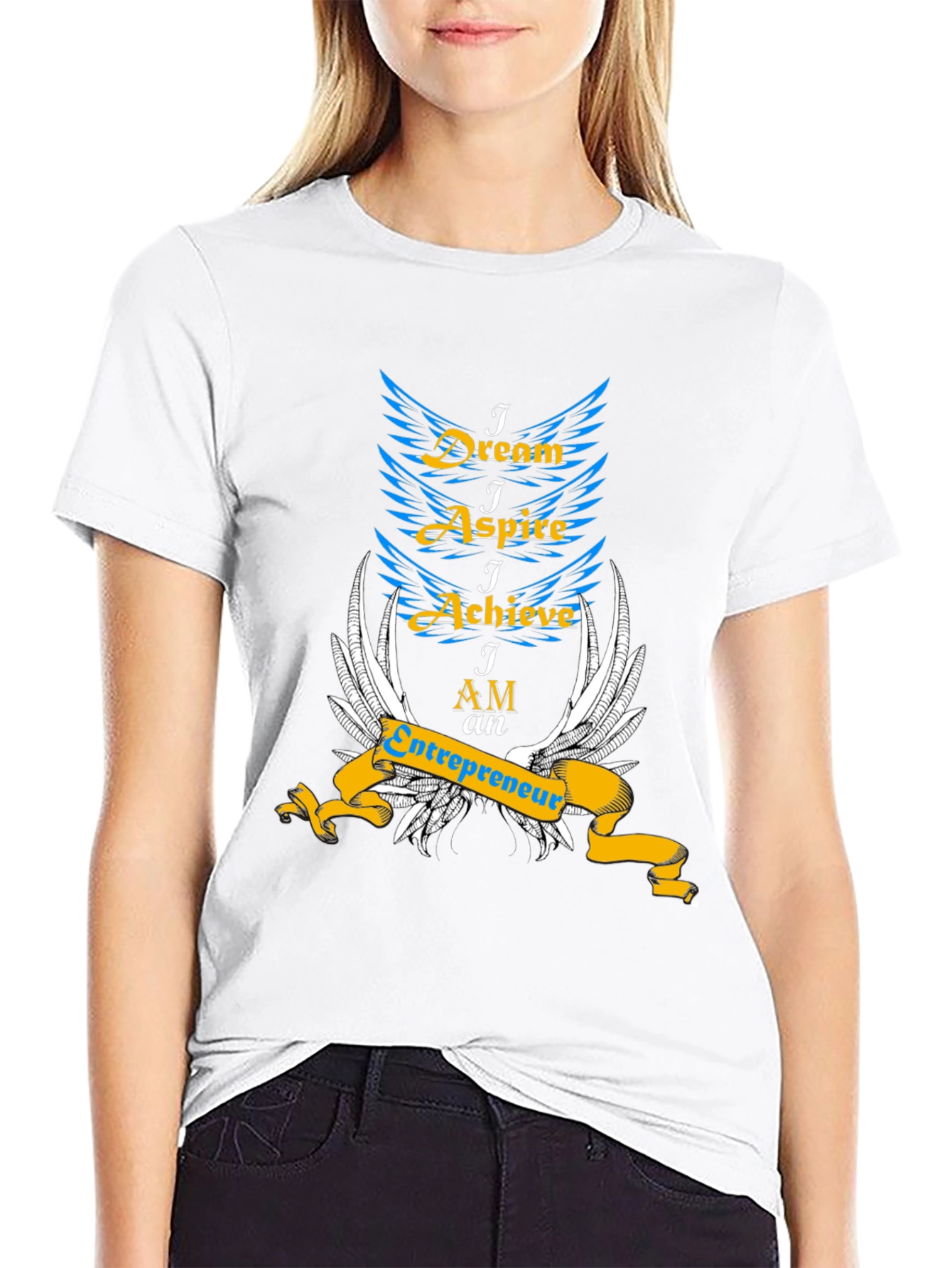 Dream Aspire Achieve Entrepreneur T-Shirt