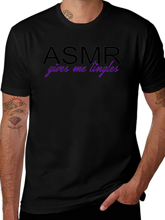 ASMR Gives Me Tingles Funny T-Shirt