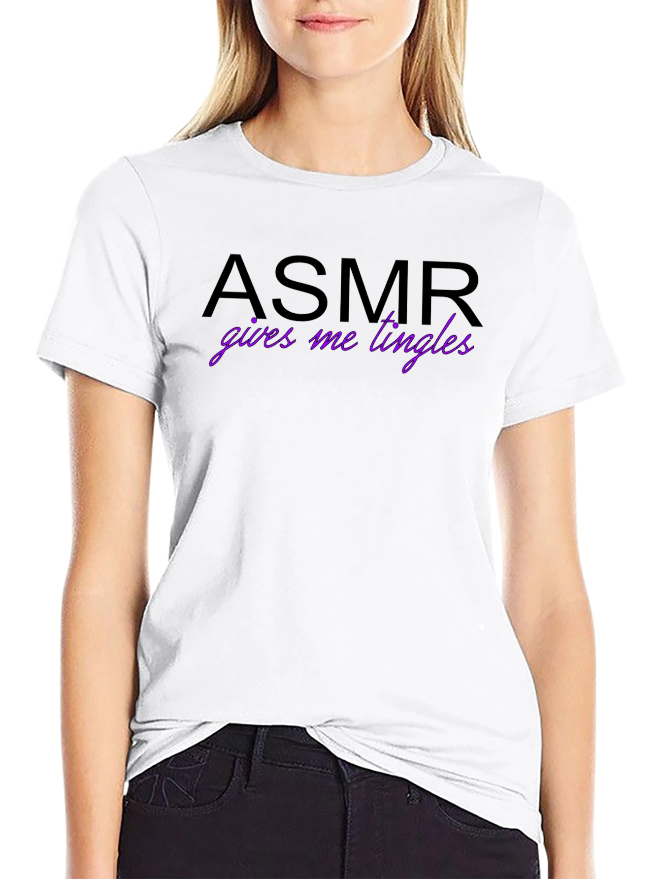 ASMR Gives Me Tingles Funny T-Shirt