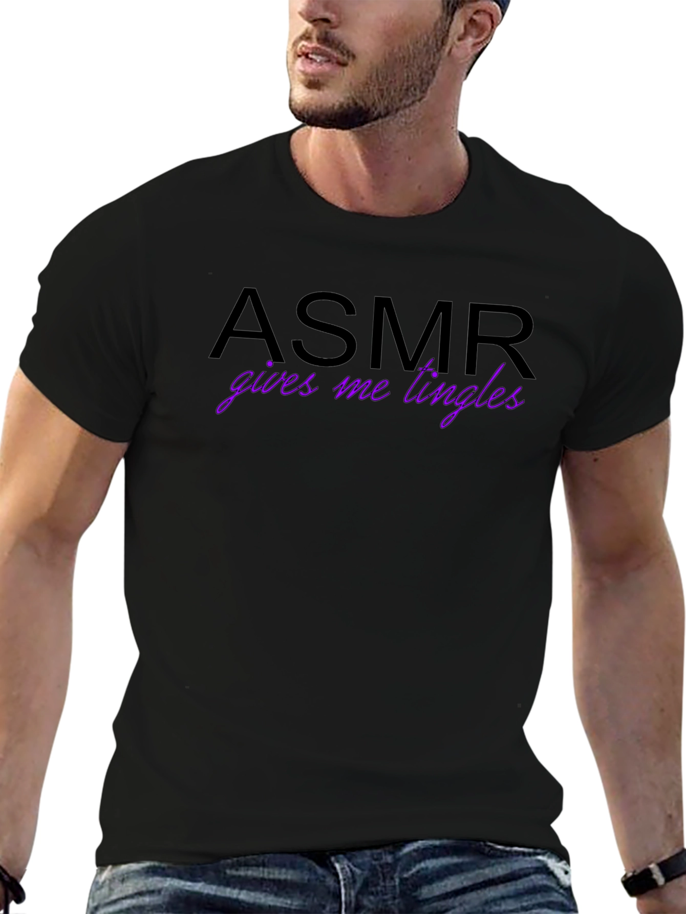 ASMR Gives Me Tingles Funny T-Shirt