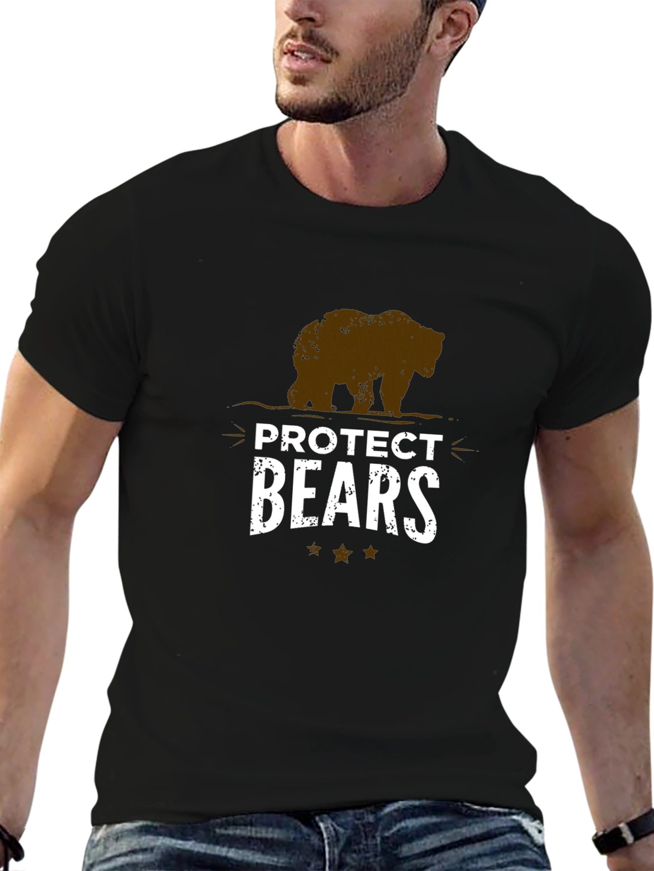 Protect Bears Graphic Tee - Conservation T-Shirt