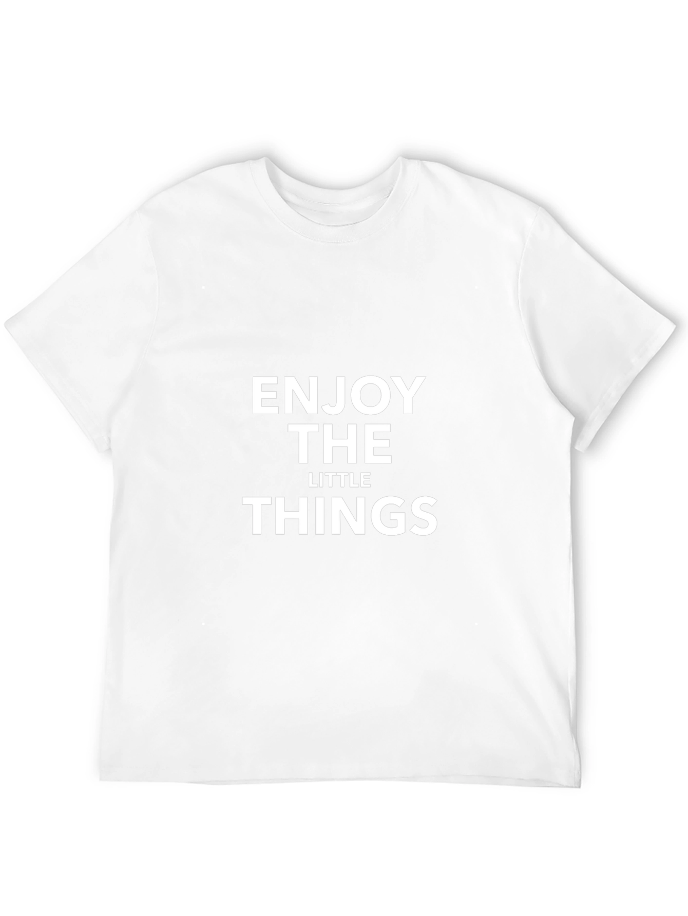 Enjoy the Little Things Graphic Tee - Black