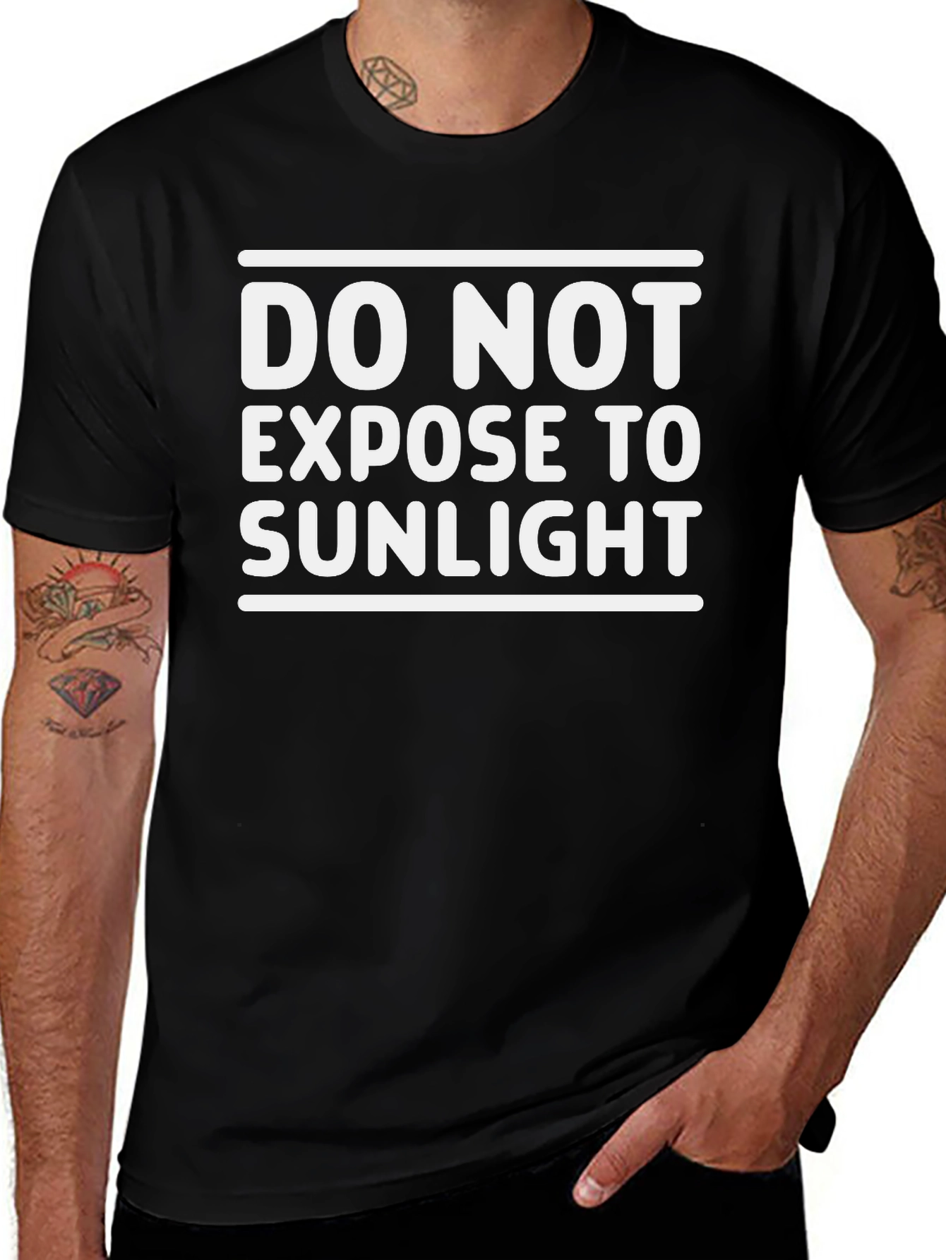 Do Not Expose to Sunlight Graphic Tee