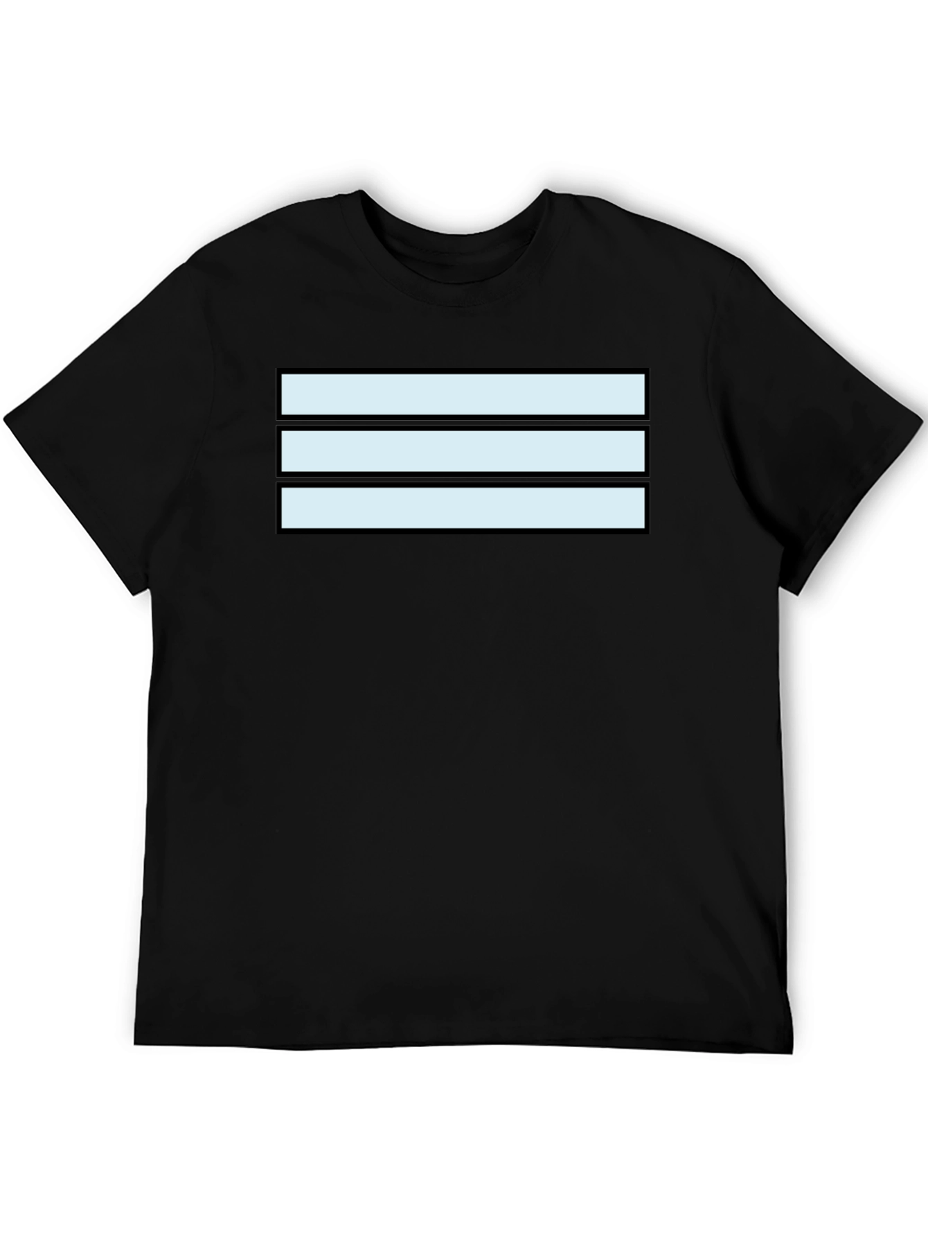 Striped Graphic Tee - Modern Casual Comfort