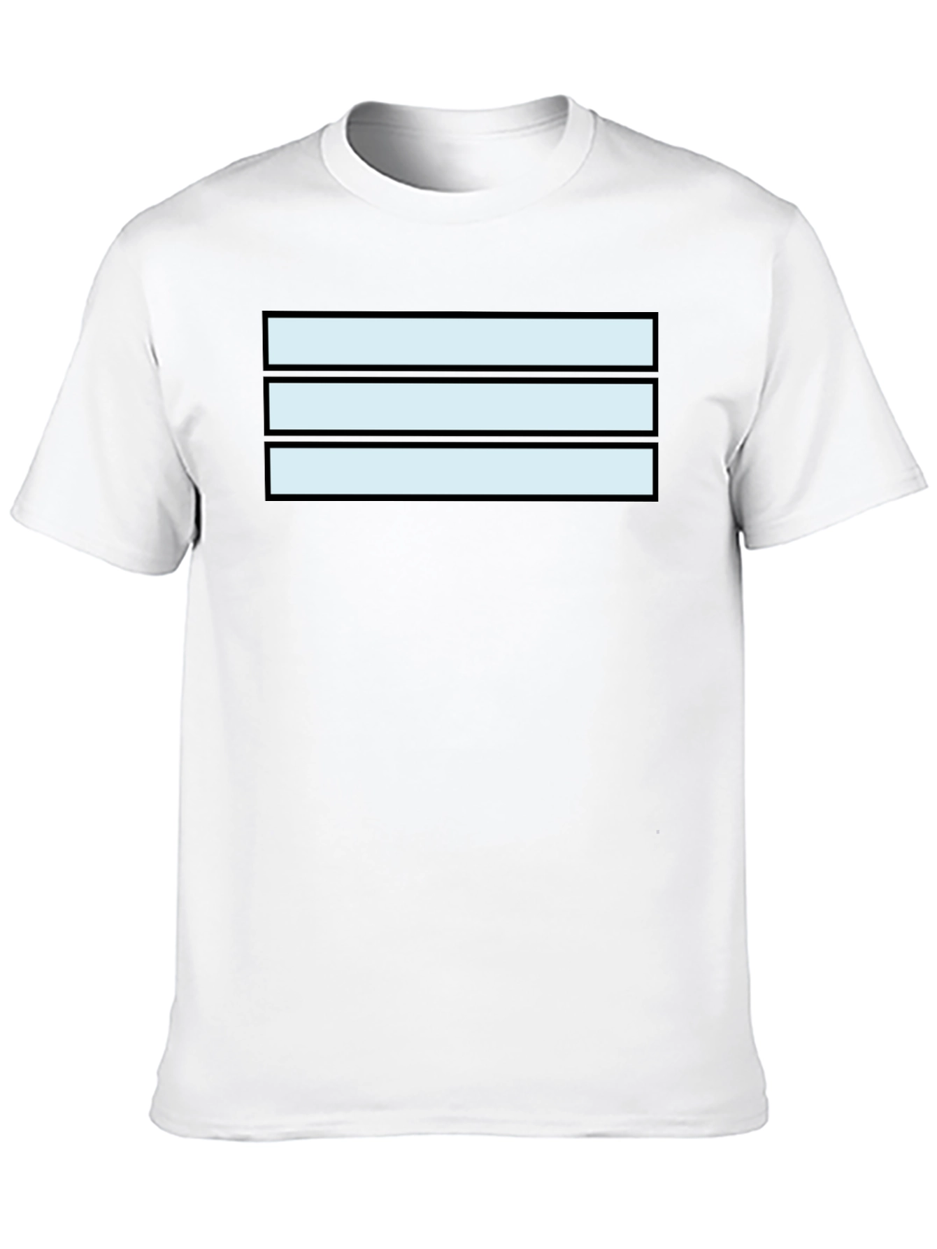 Striped Graphic Tee - Modern Casual Comfort