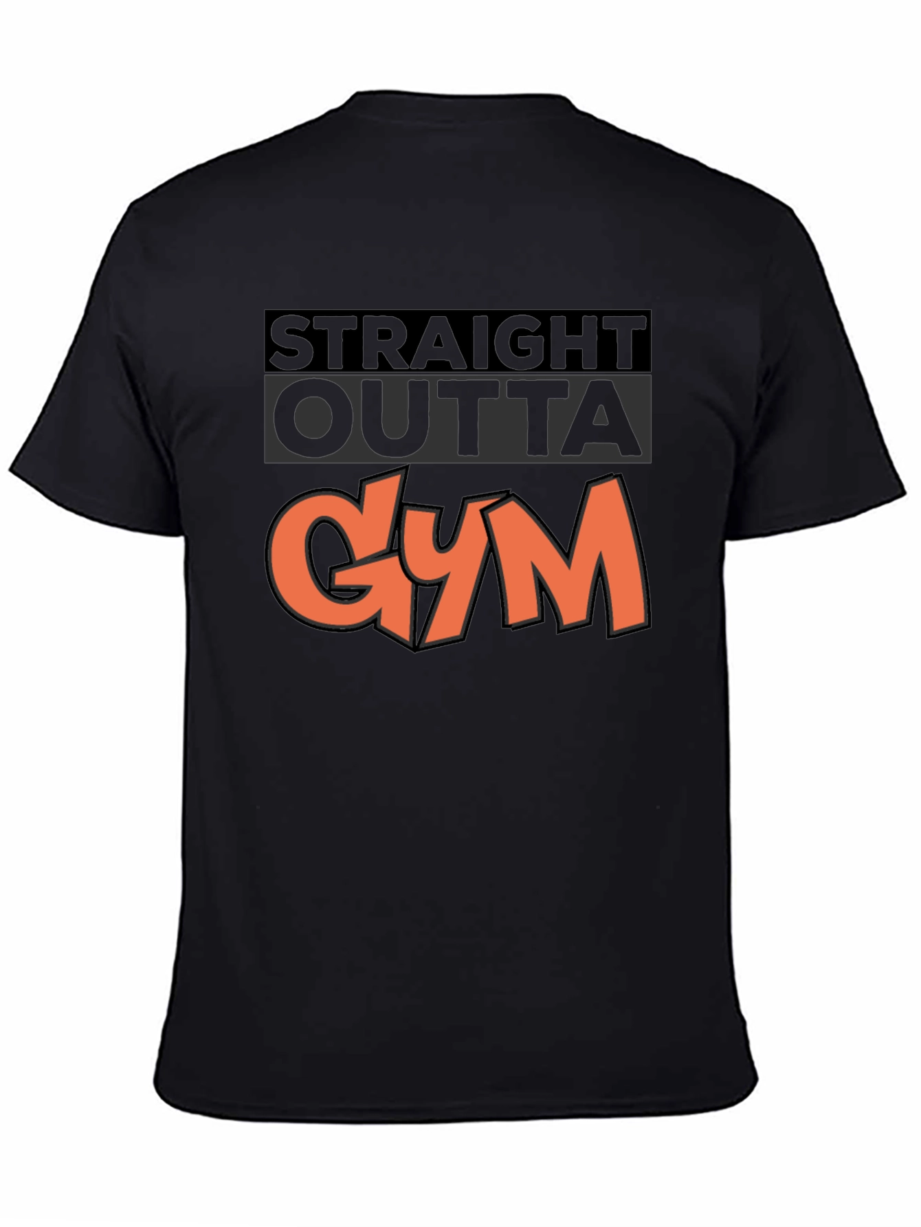 Straight Outta Gym Graphic T-Shirt