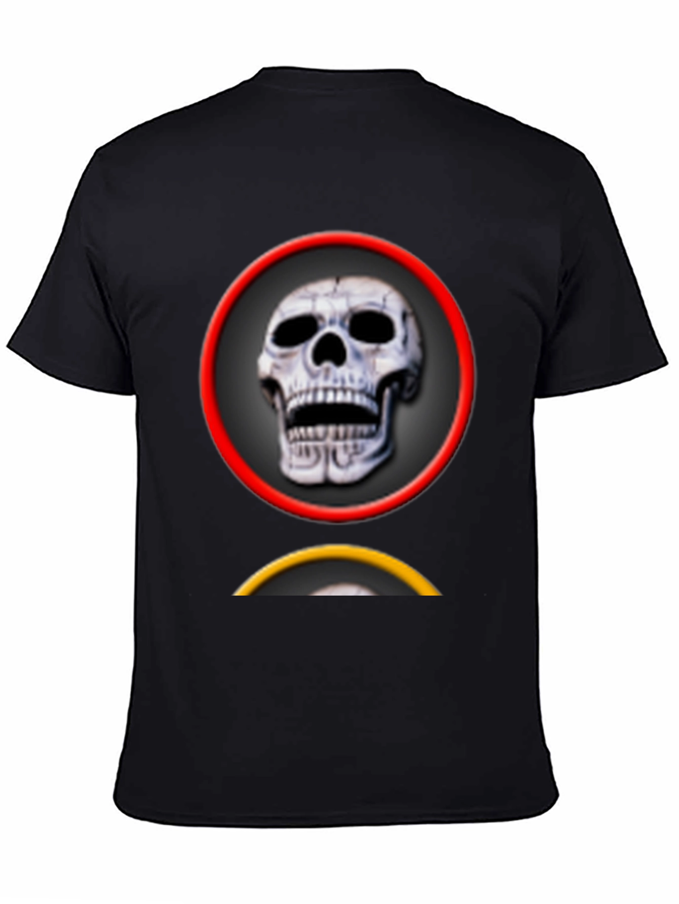 Skull Graphic Tee - Edgy Style