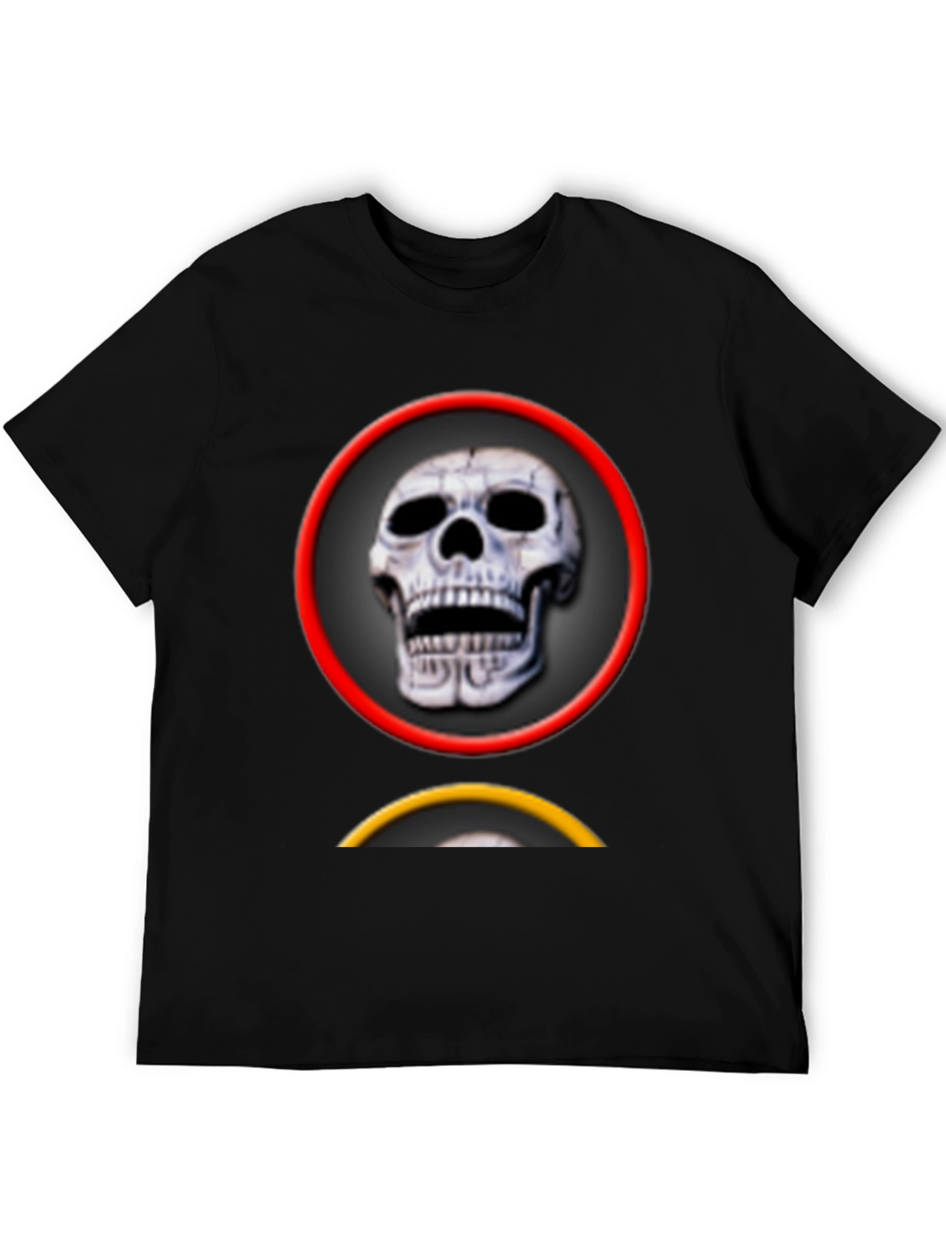 Skull Graphic Tee - Edgy Style