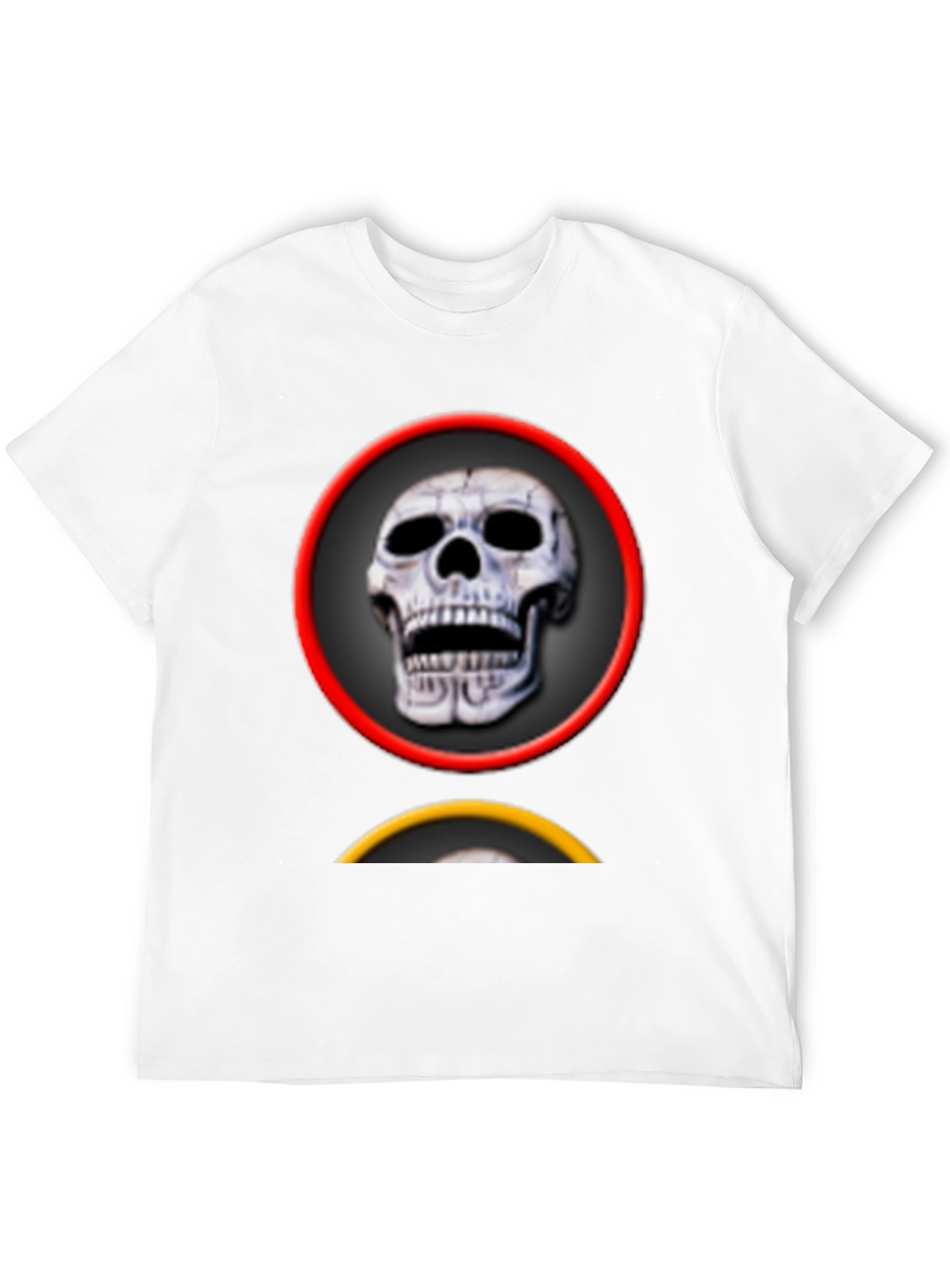 Skull Graphic Tee - Edgy Style