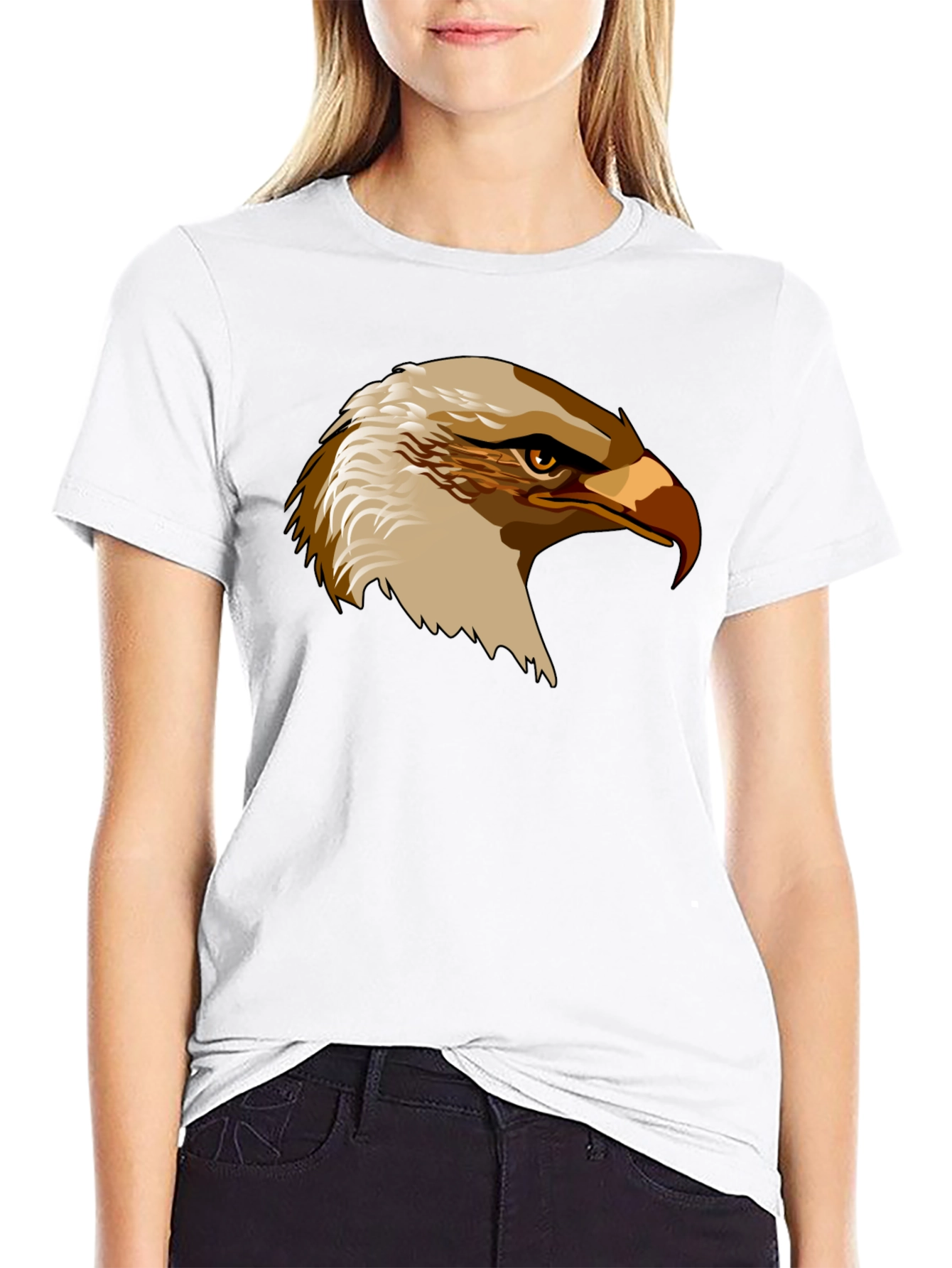 Eagle Graphic T-Shirt - Mens Black Tee