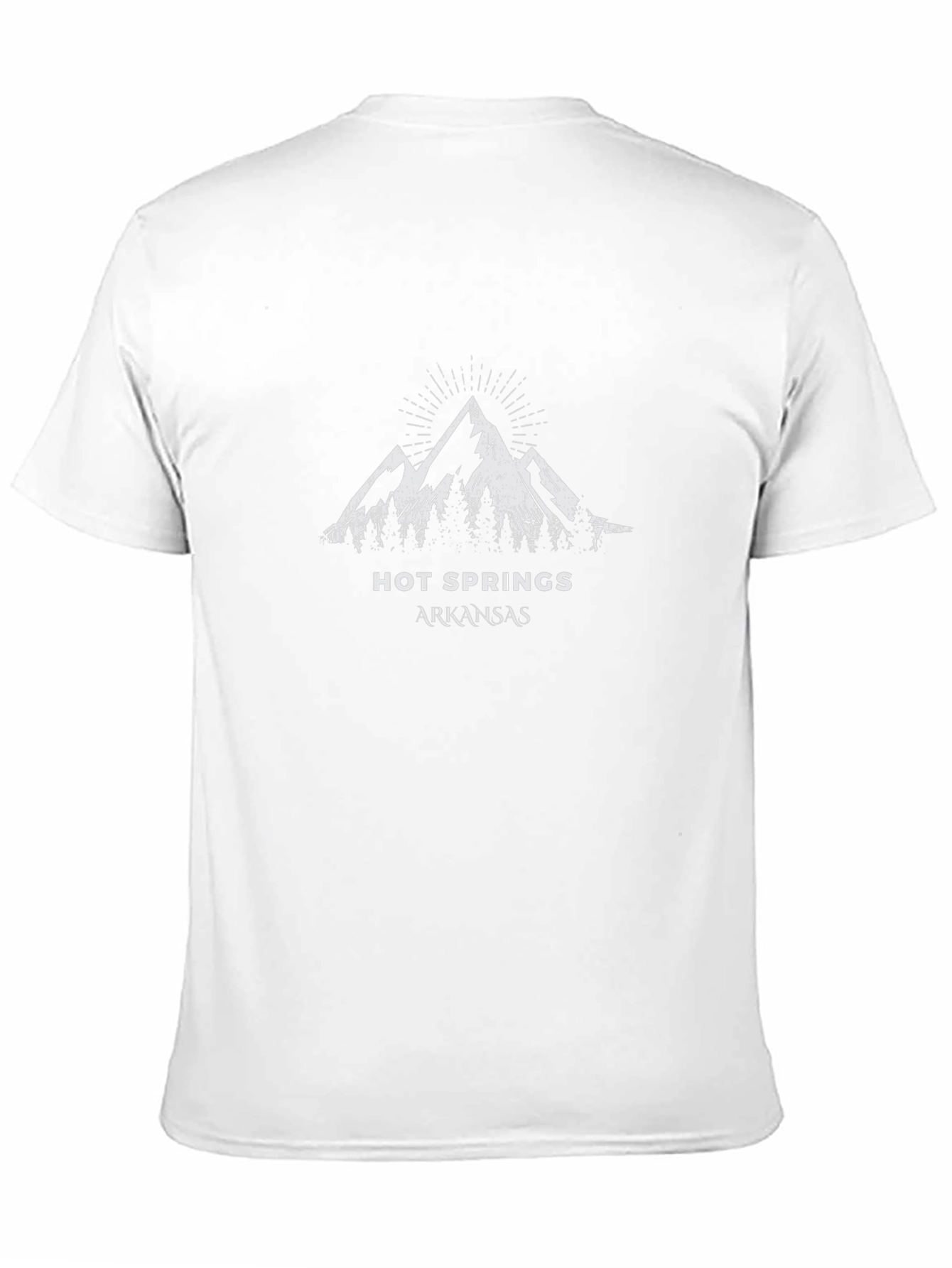 Hot Springs Arkansas Mountain Graphic Tee