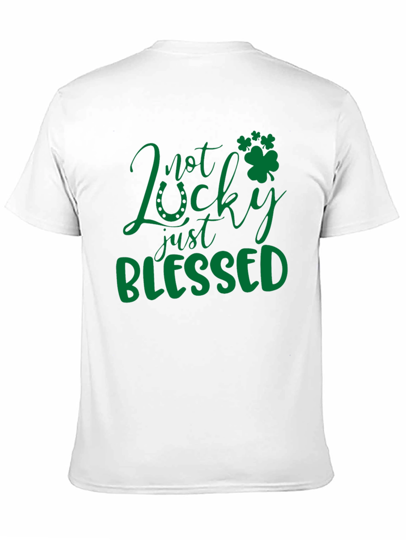 Lucky Blessed Shamrock St. Patricks Day T-Shirt