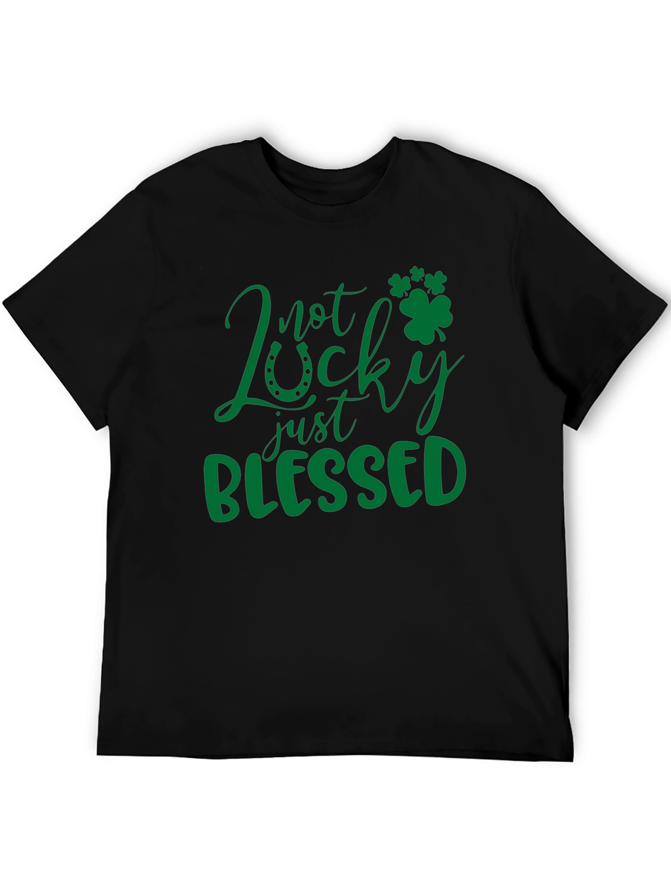 Lucky Blessed Shamrock St. Patricks Day T-Shirt
