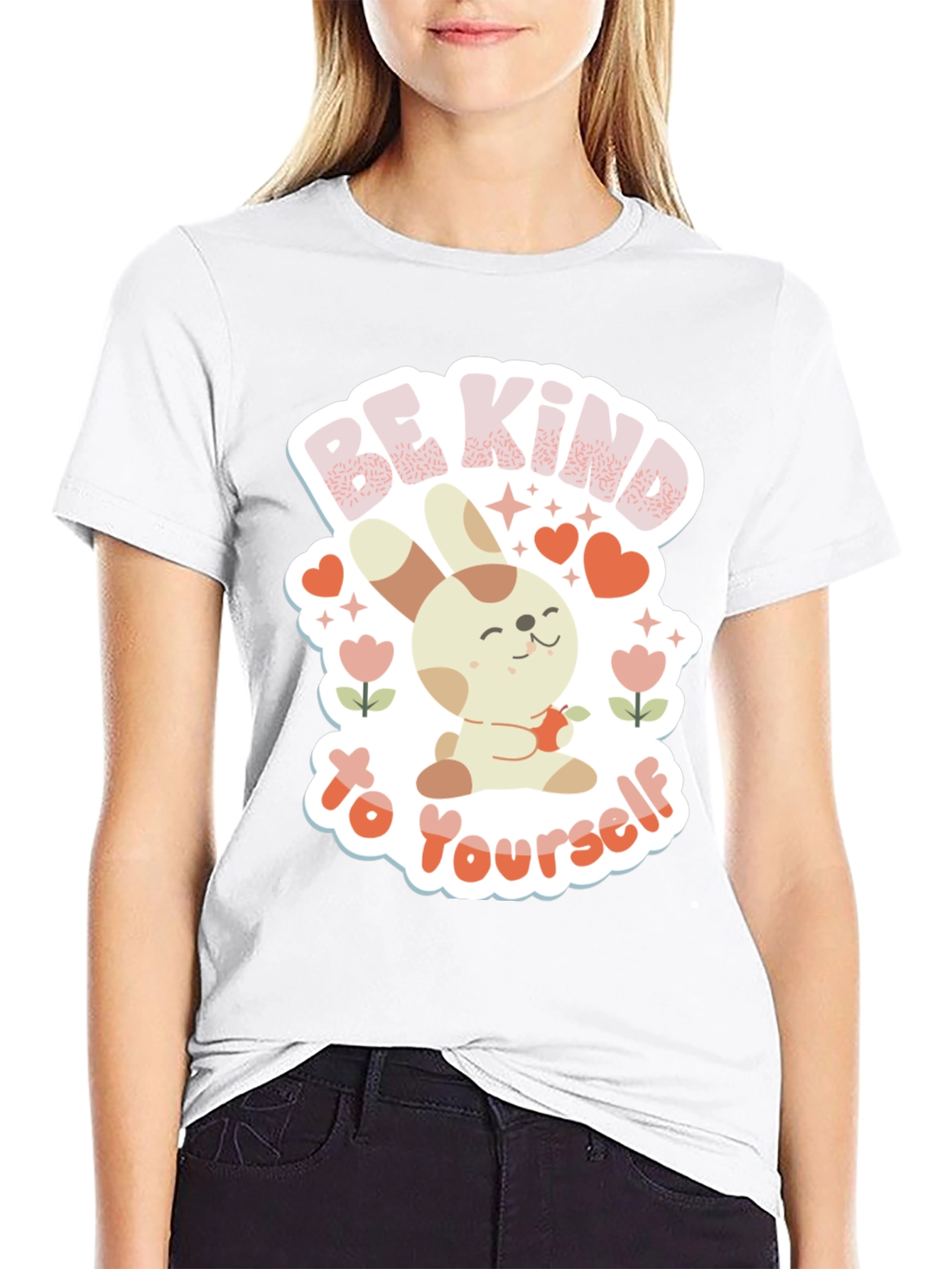 Be Kind to Yourself Bunny T-Shirt