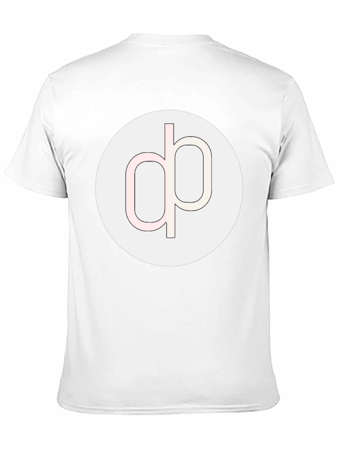 Modern Graphic Tee - Black Cotton Blend