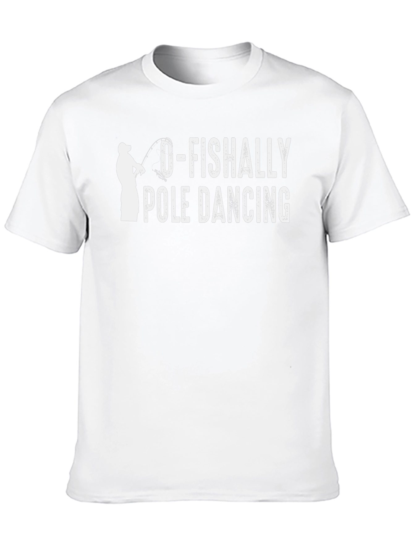 O-Fishally Pole Dancing Graphic T-Shirt