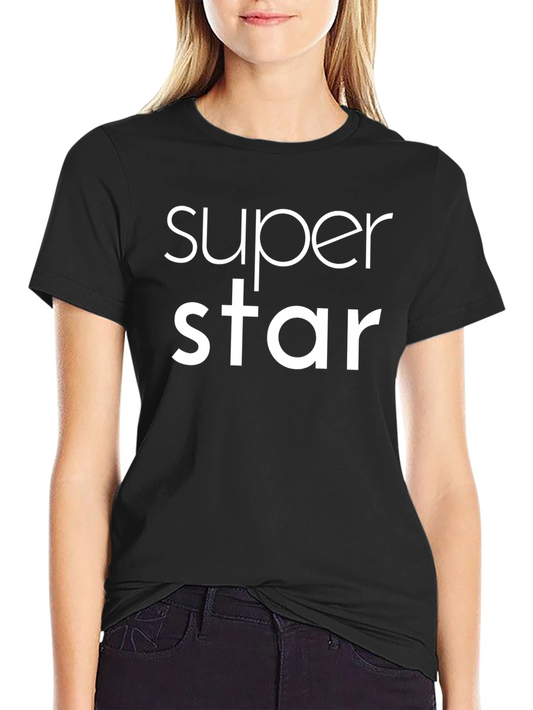 Superstar Graphic Tee - Classic Black T-Shirt