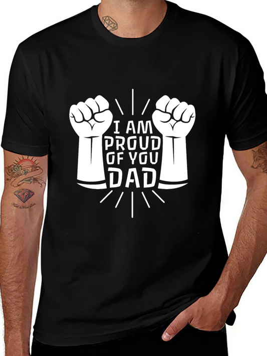 Proud Dad Graphic T-Shirt