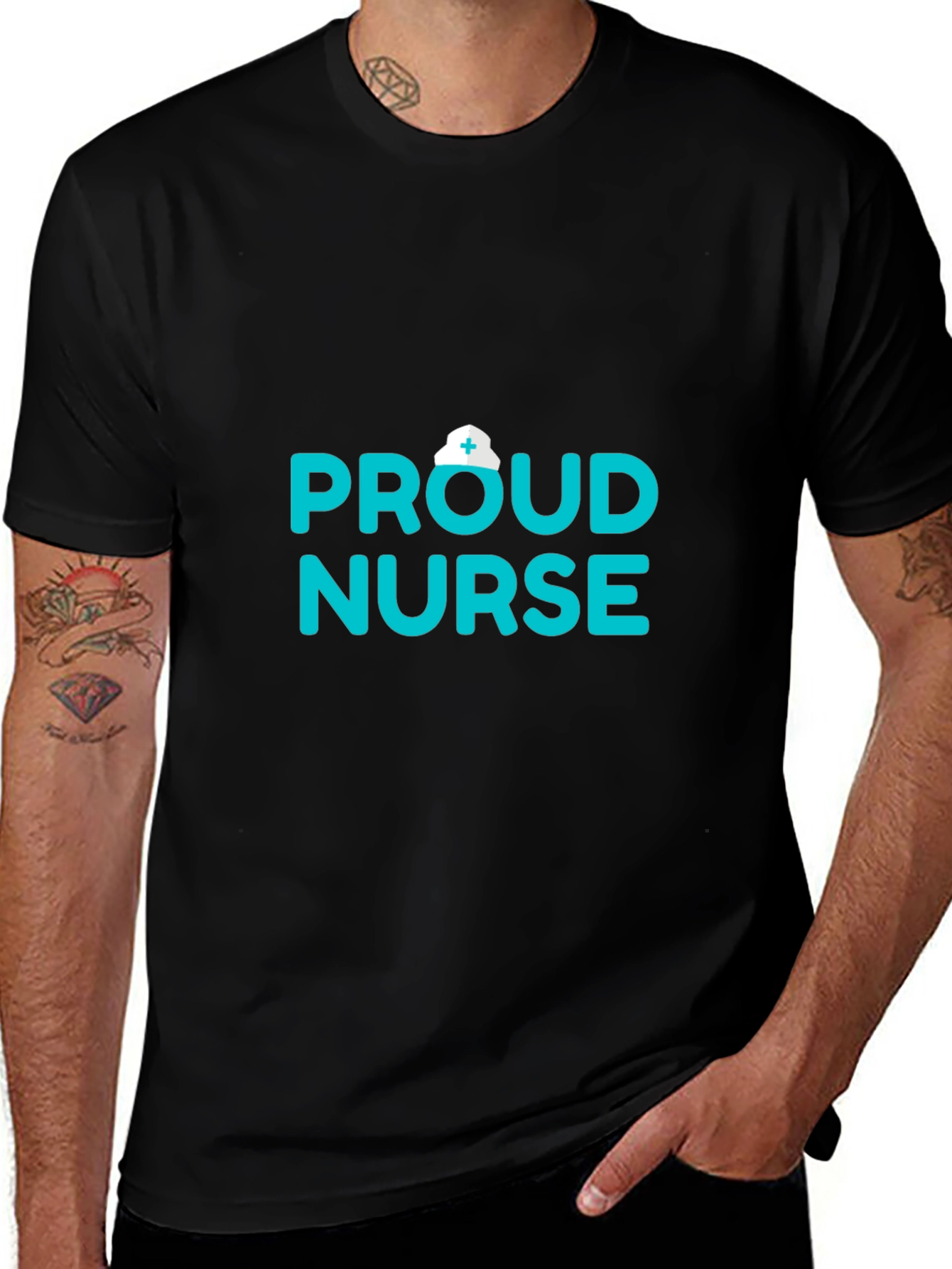Proud Nurse T-Shirt - Healthcare Hero Apparel