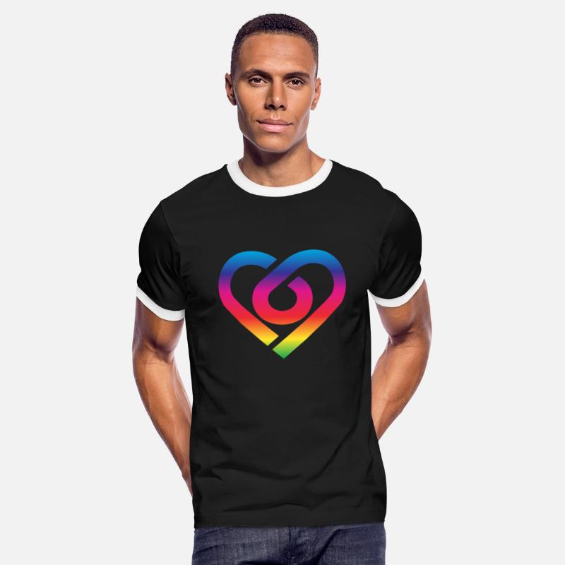 Rainbow Heart Homosexuality LGBT Love