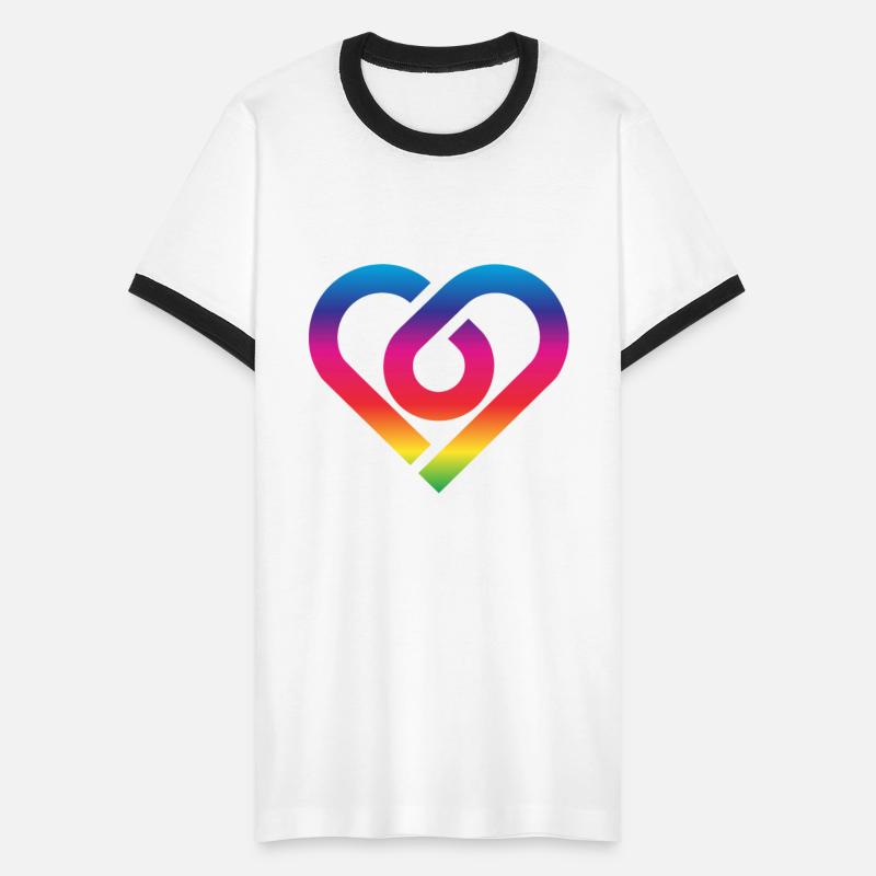 Rainbow Heart Homosexuality LGBT Love
