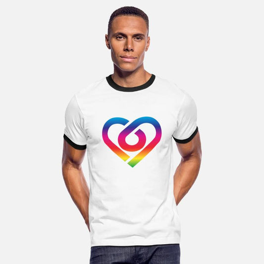 Rainbow Heart Homosexuality LGBT Love