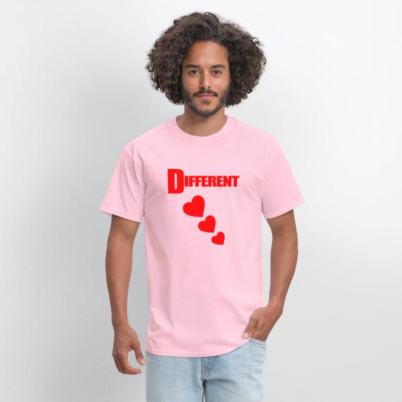 Red Different Hearts