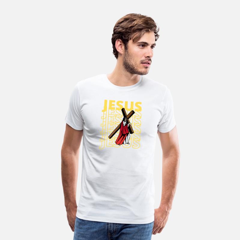 Retro Cross Jesus
