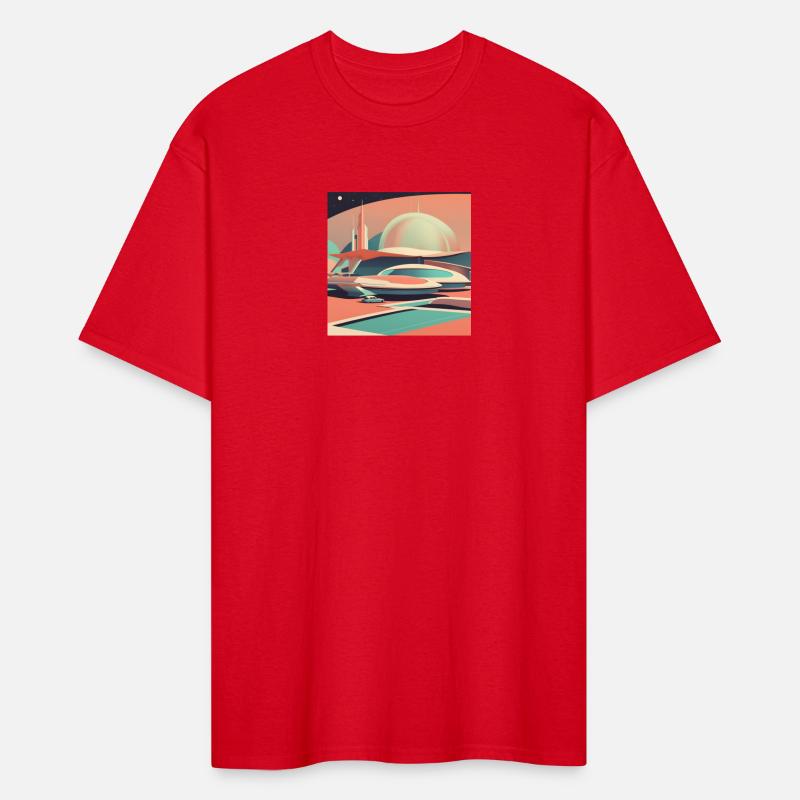 Retro Futurism Graphic Art