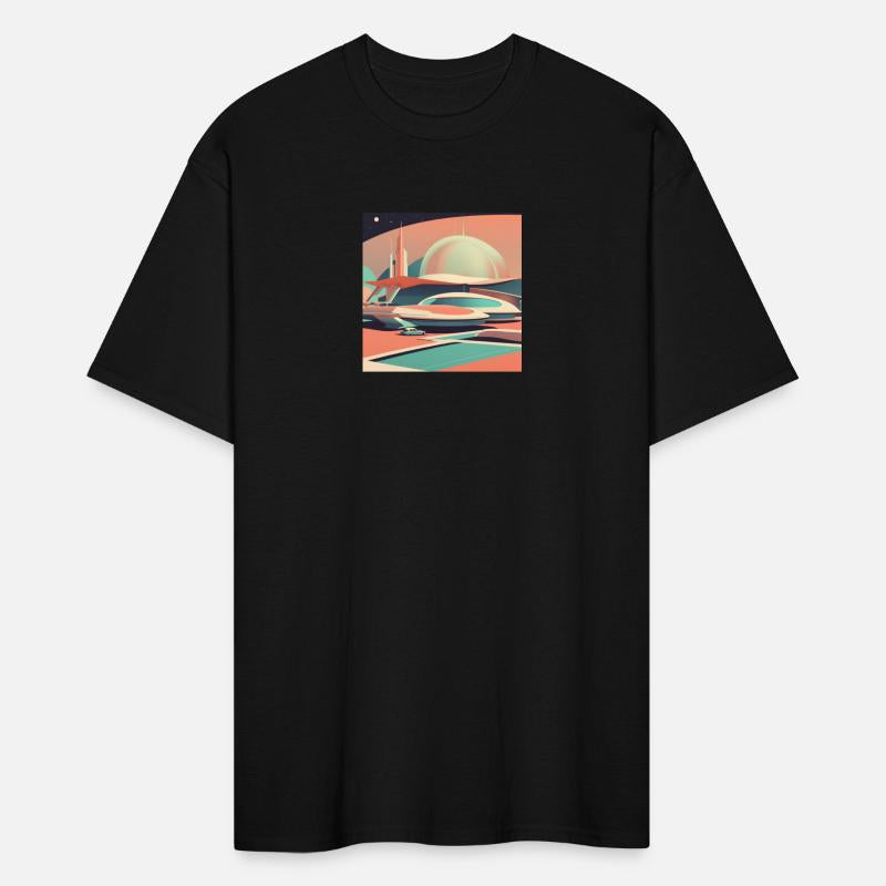 Retro Futurism Graphic Art