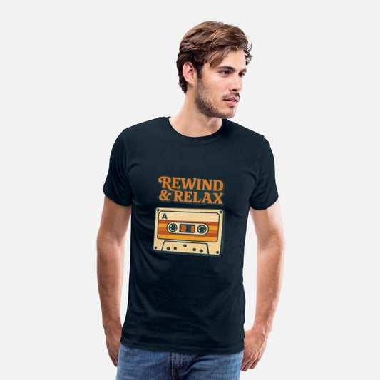 Rewind & Relax Retro Cassette Tape