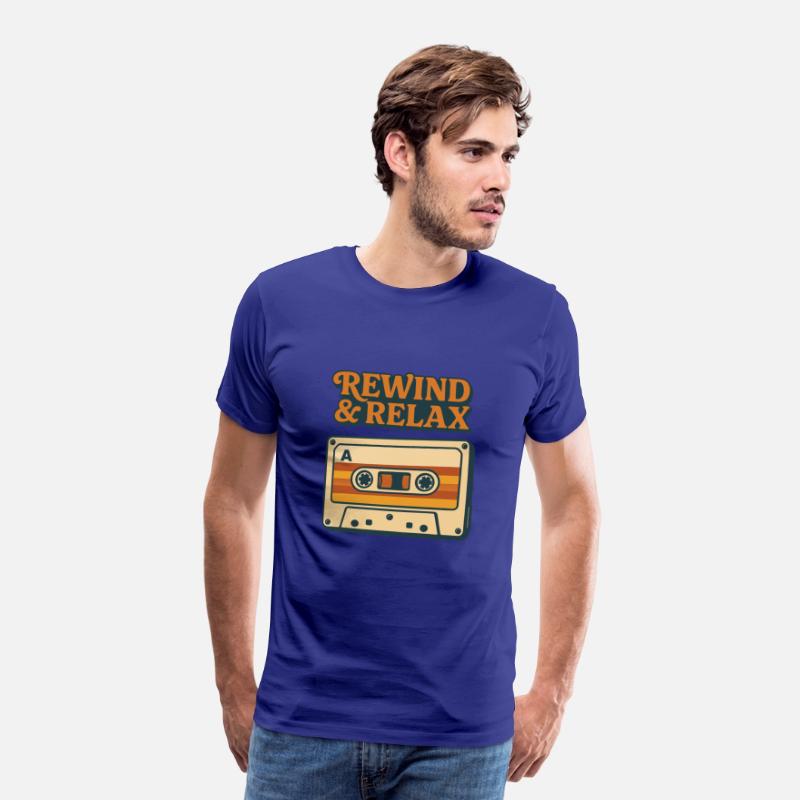 Rewind & Relax Retro Cassette Tape
