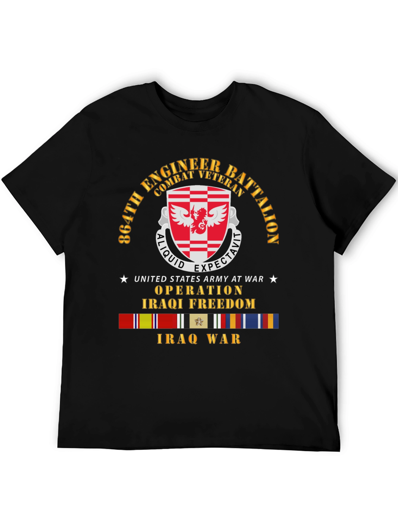 864th Engineer Battalion Combat Veteran T-Shirt