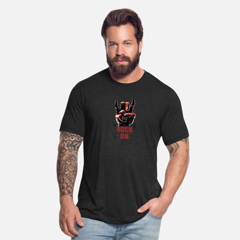 Rock music hand devil horns rock musician