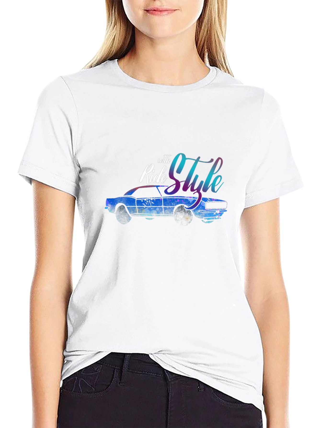 Ride with Style T-Shirt - Classic Car Design