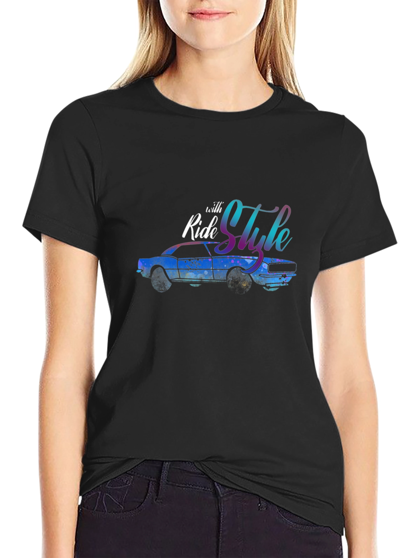 Ride with Style T-Shirt - Classic Car Design