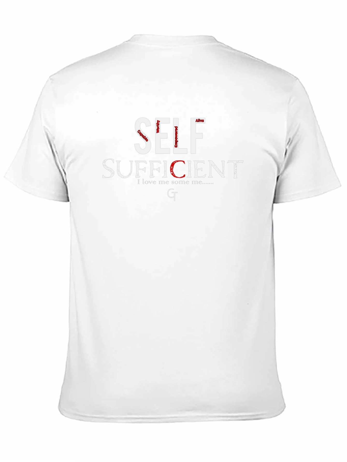 Self Sufficient T-Shirt Black