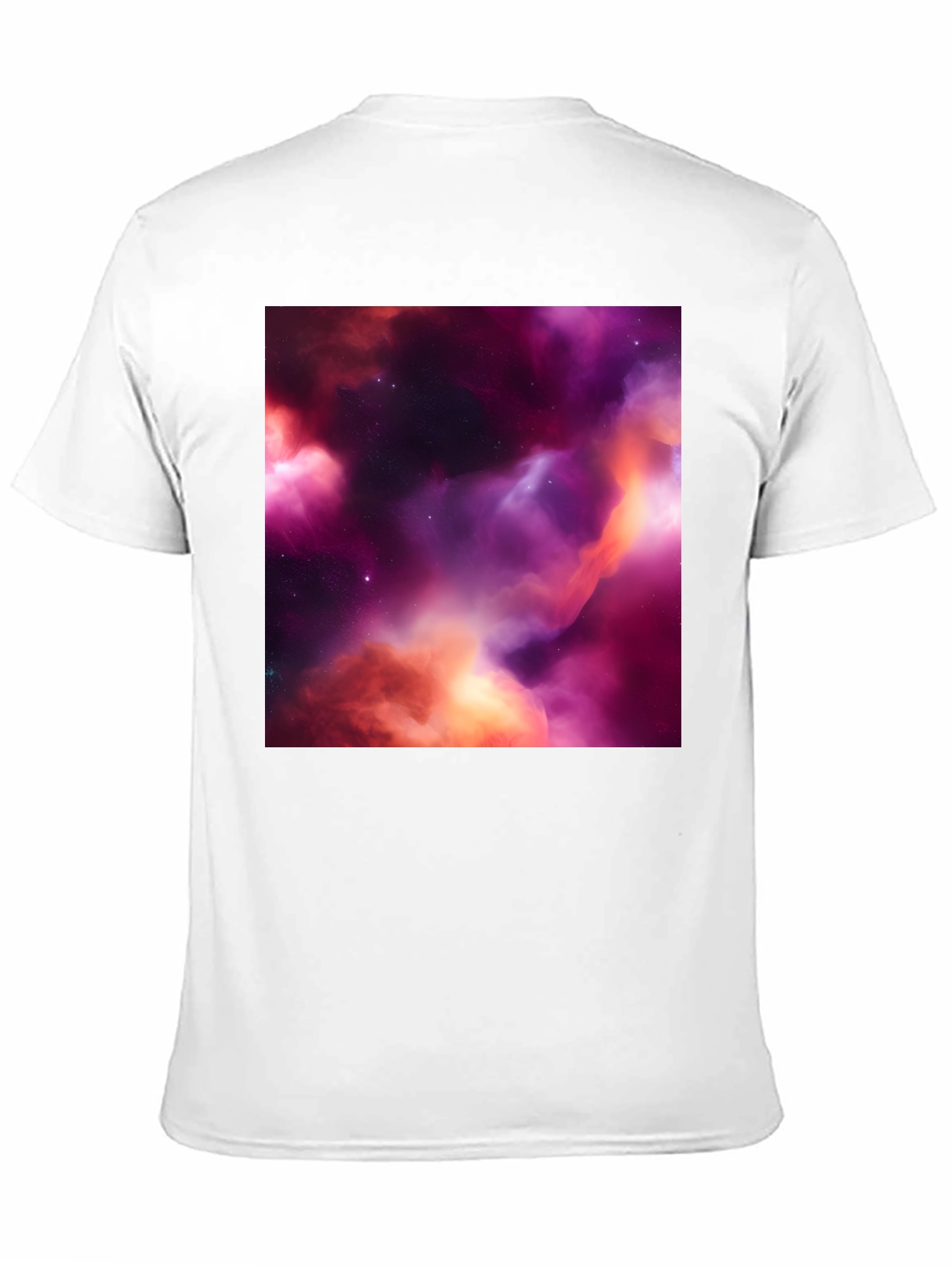 Nebula Space T-Shirt - Black Graphic Tee