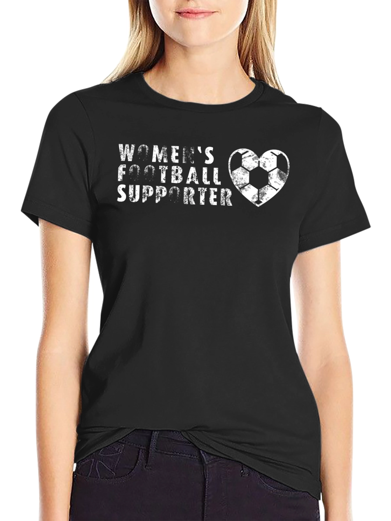 Womens Football Supporter T-Shirt