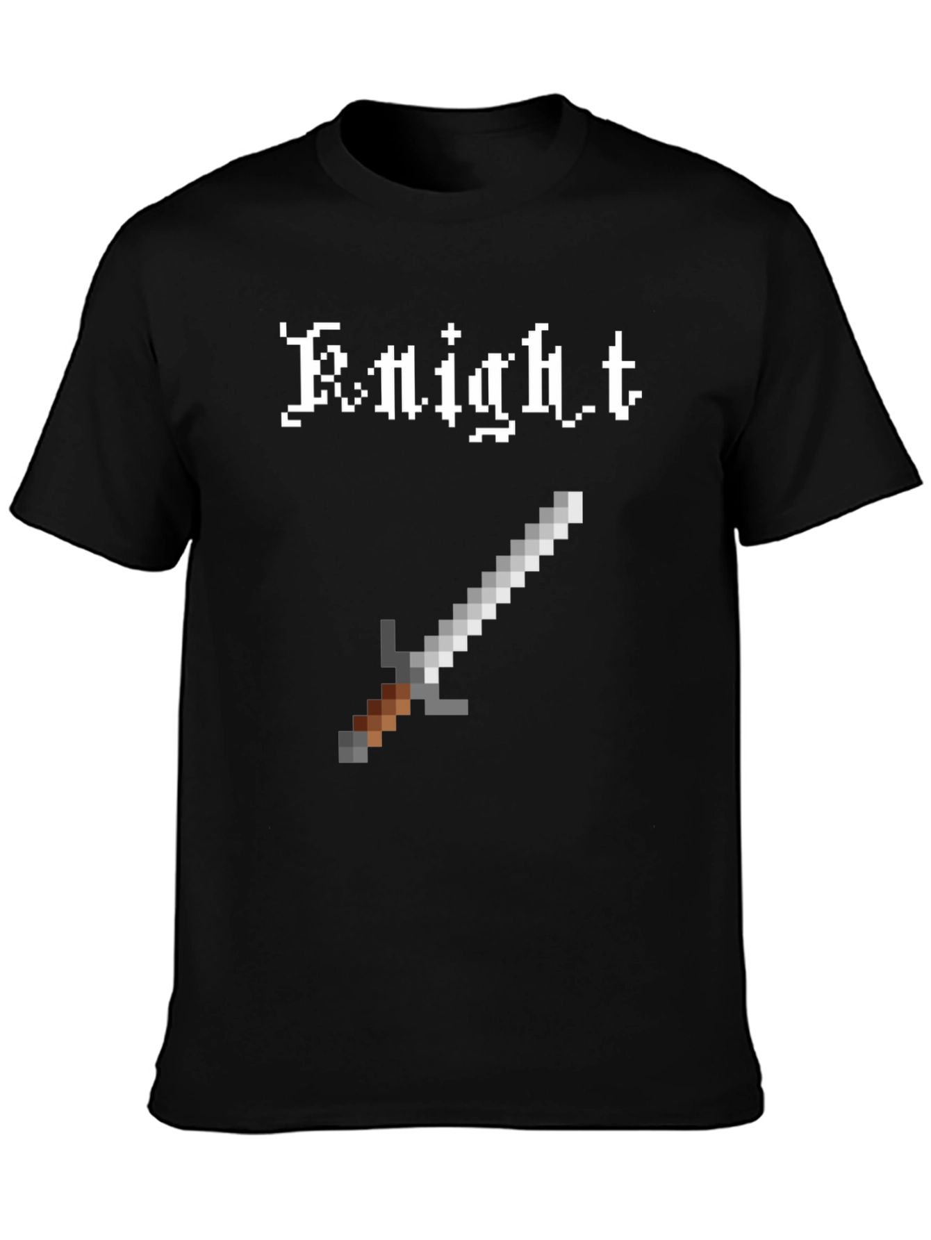 Pixel Knight T-Shirt - Classic 8-Bit Gaming Style