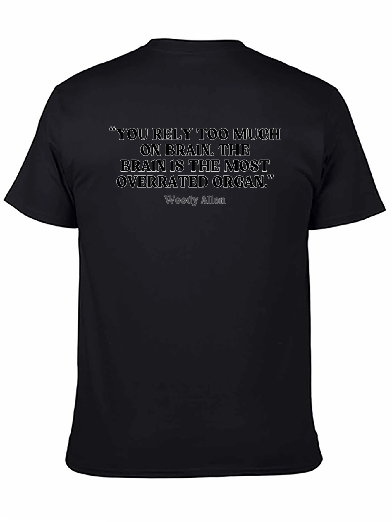 Woody Allen Brain Overrated Organ T-Shirt