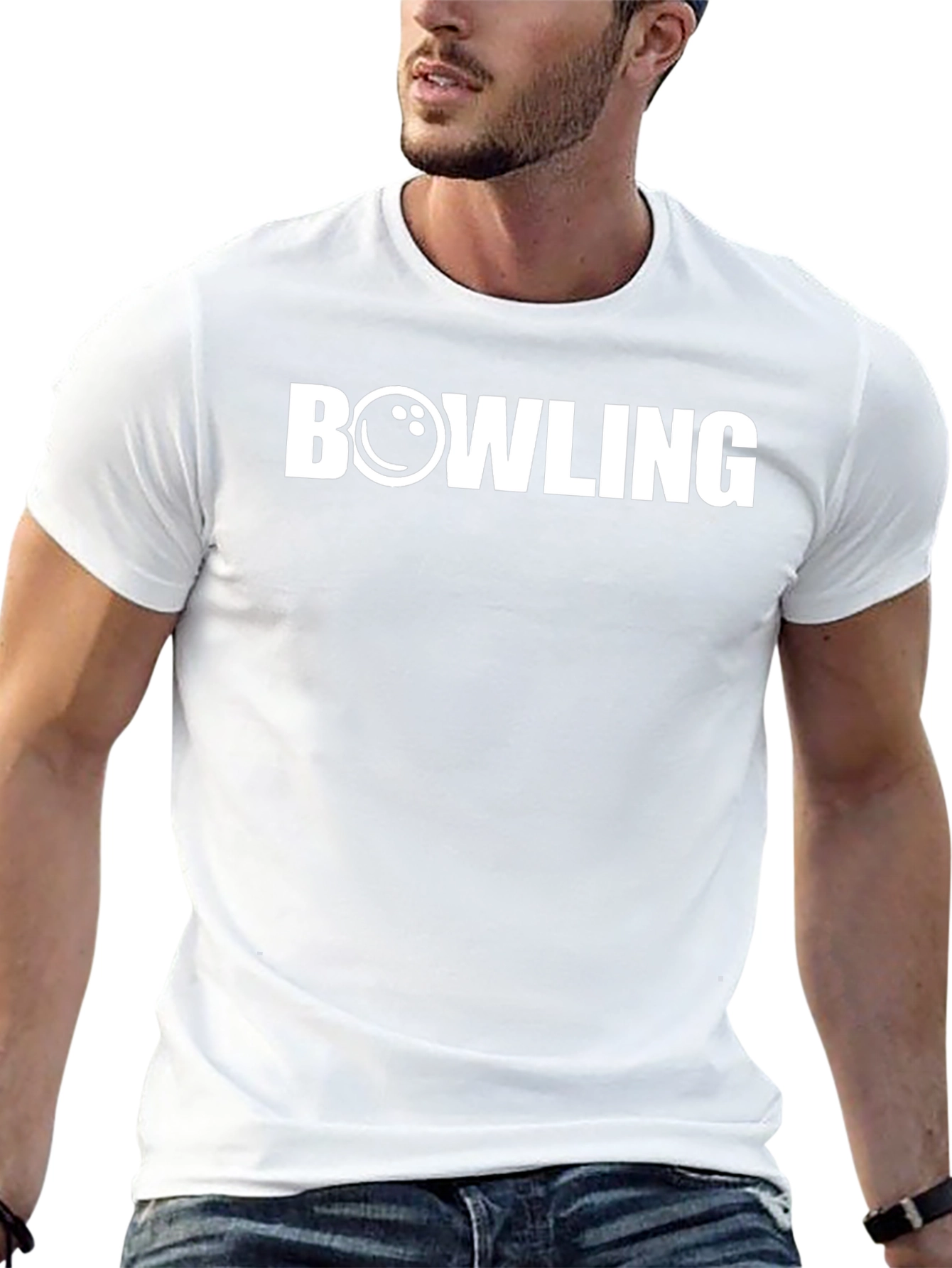 Bowling Graphic Tee - Strike Style!