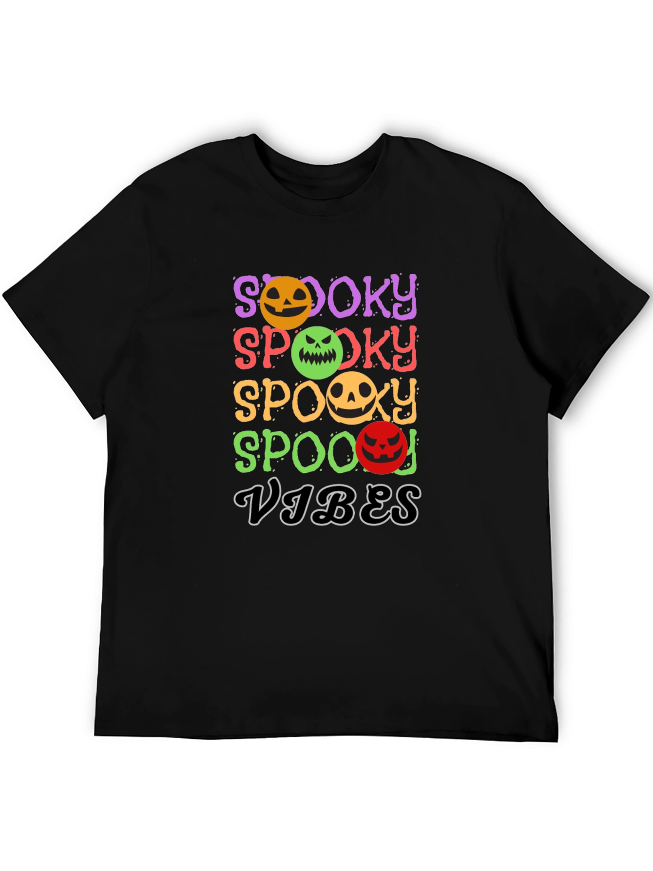 Spooky Vibes Halloween Graphic Tee