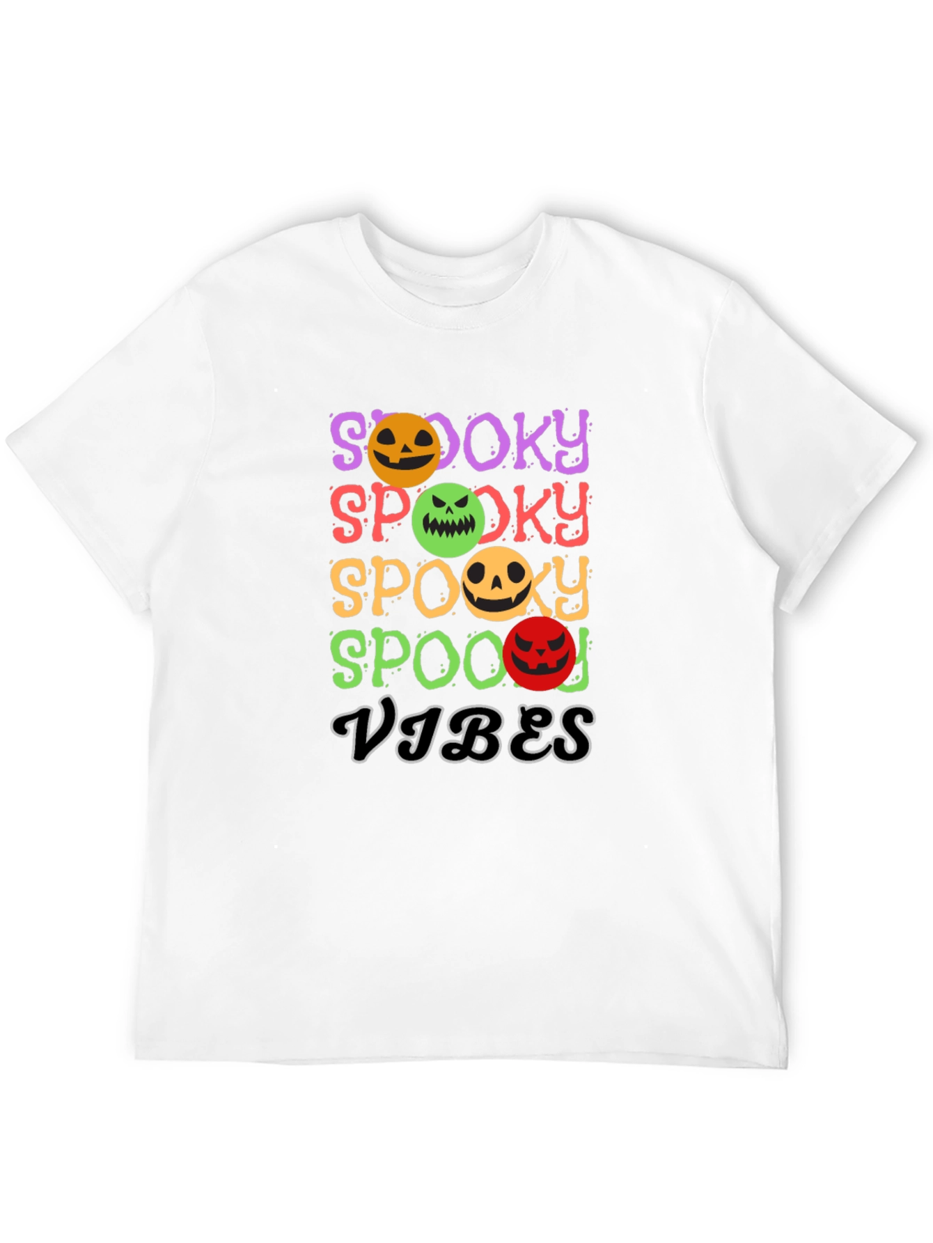 Spooky Vibes Halloween Graphic Tee