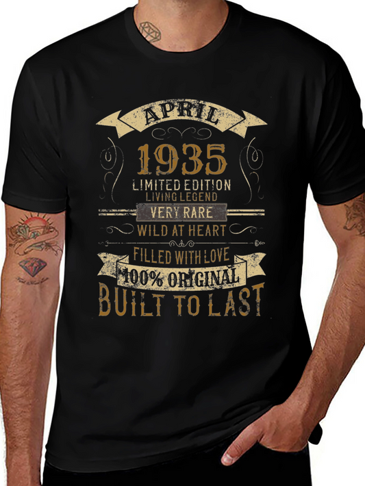 April 1935 Limited Edition Graphic T-Shirt